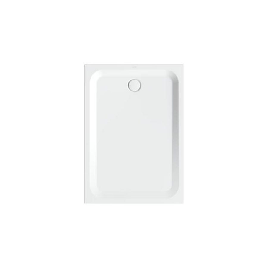 Douchebak geglazuurd staal BetteUltra 1400x1000x35mm wit AS antislip Sense afvoer Ø90mm