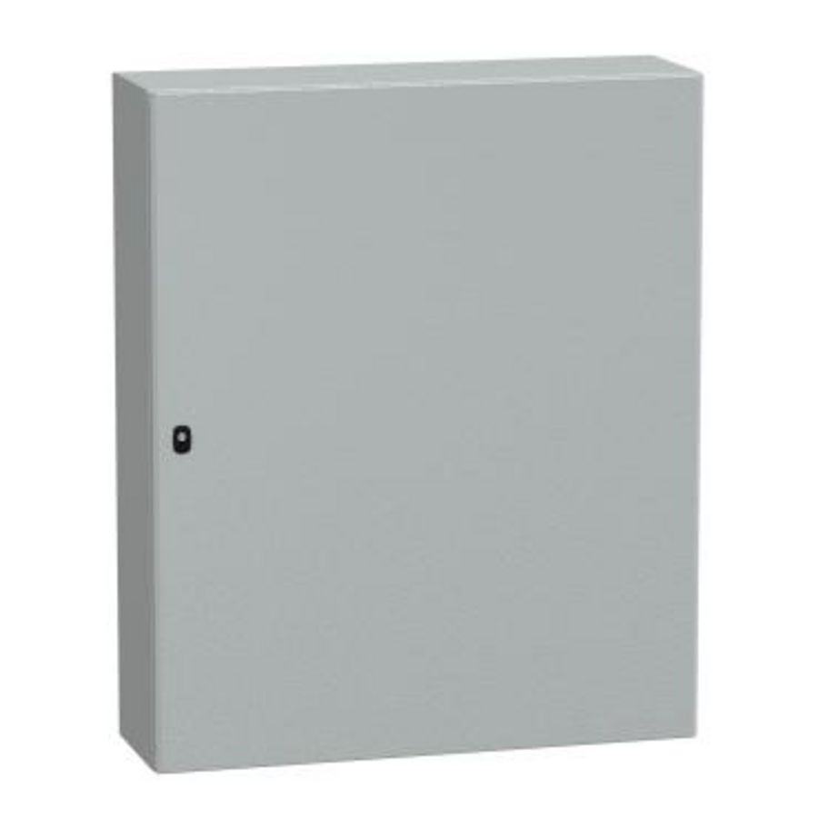Kast Volle deur 1200x1000x300mm IP66 IK10 RAL7 Spacial S3D