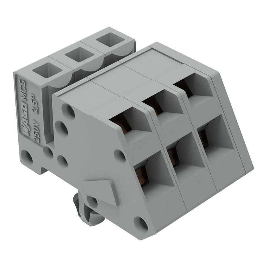 1-draads FE steker HA 2,5mm² grijs 731-503/008-000 VVE=50