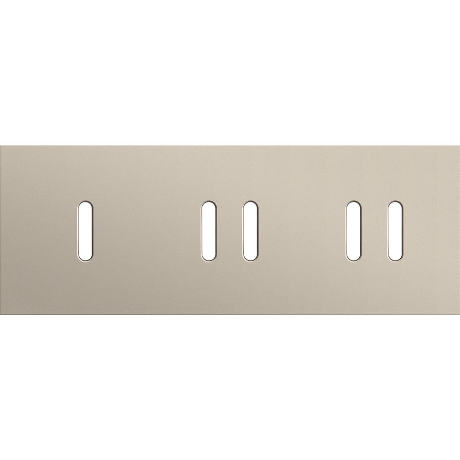 Afdekplaat 3-voud horiz. 71mm centerafst. 166-56703