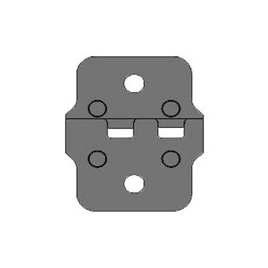 Matrijs voor krimpmachines perskabelschoenen AWG12-AWG10 Ultra