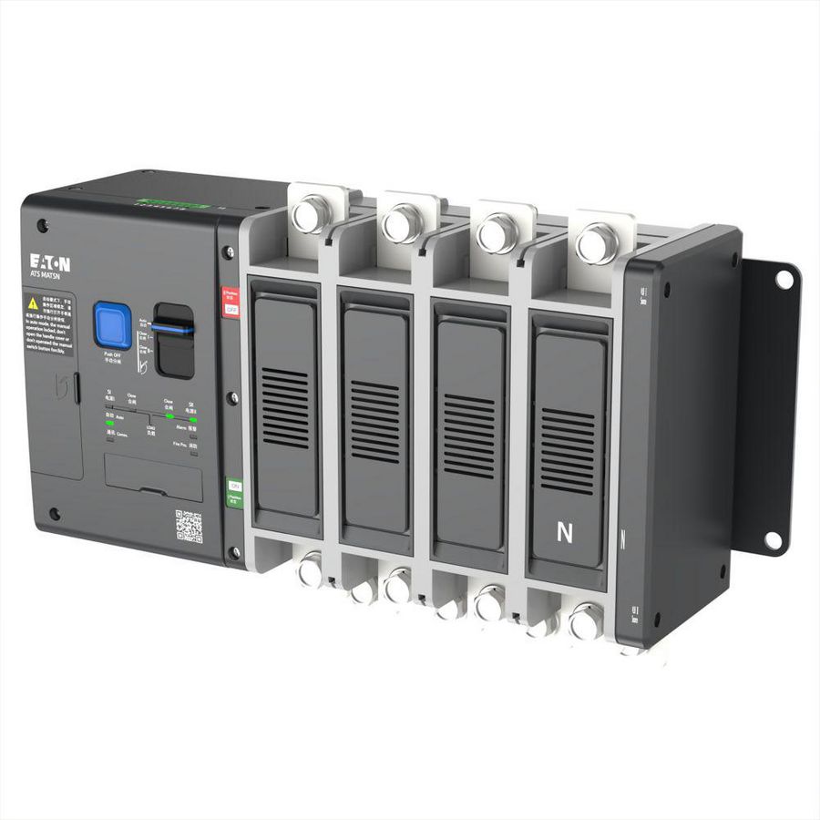 Automatische omschrijvingchakelaar 200 A 4-polig type H 3 posities