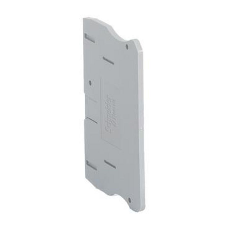 Afdekplaat Linergy TR 10mm2 kabeldoorsnede 2 aansluit VVE=50
