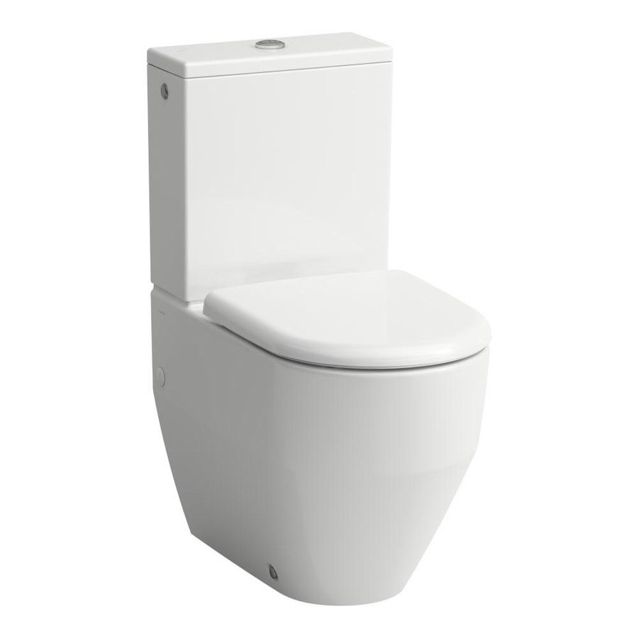 Closet v. duoblok diepspoel afvoer PK. vario (70-260) 2 schroefgaten