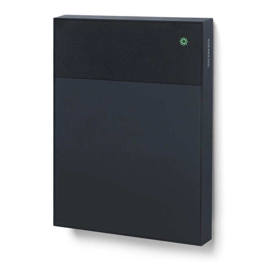 Ruimtesensor KNX temperatuur relatieve vochtigheid CO2 zwart