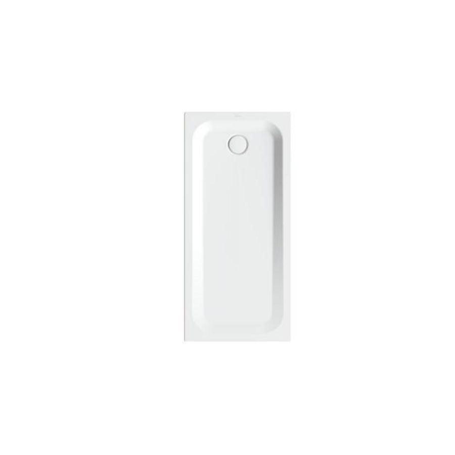 Douchebak geglazuurd staal BetteUltra 1500x700x35mm wit AS antislip Sense afvoer Ø90mm