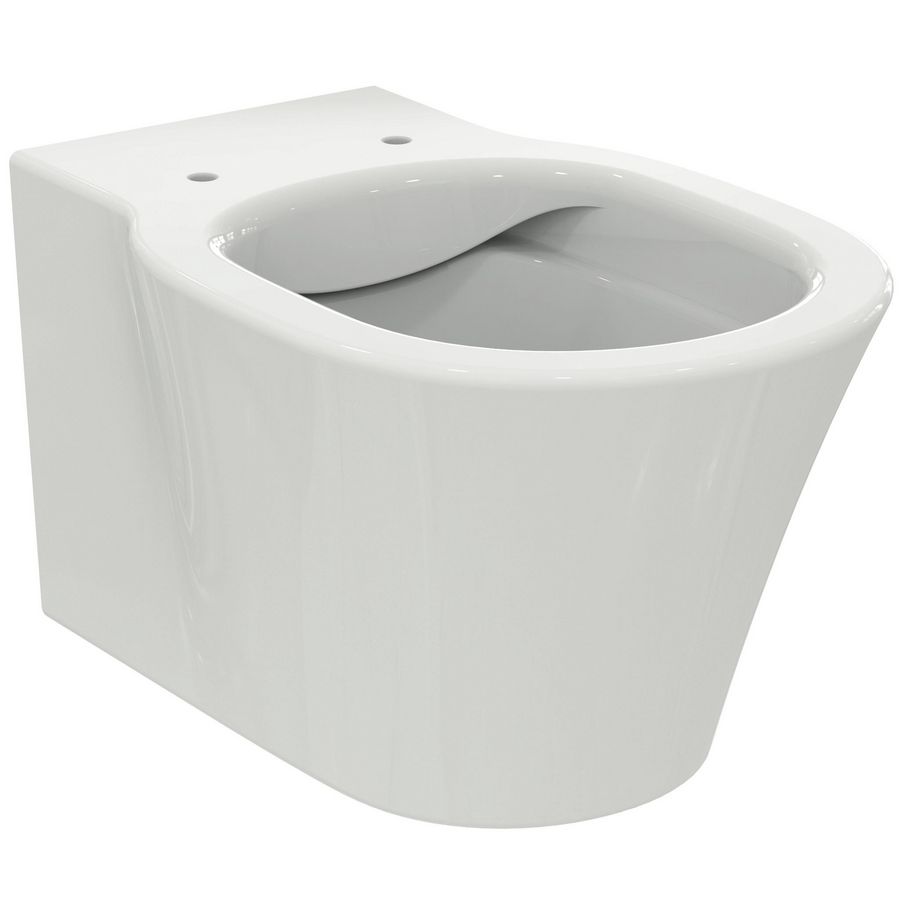 Wandcloset Rimless+ diepspoel 540mm glanzend wit Connect Air (excl. zitting)