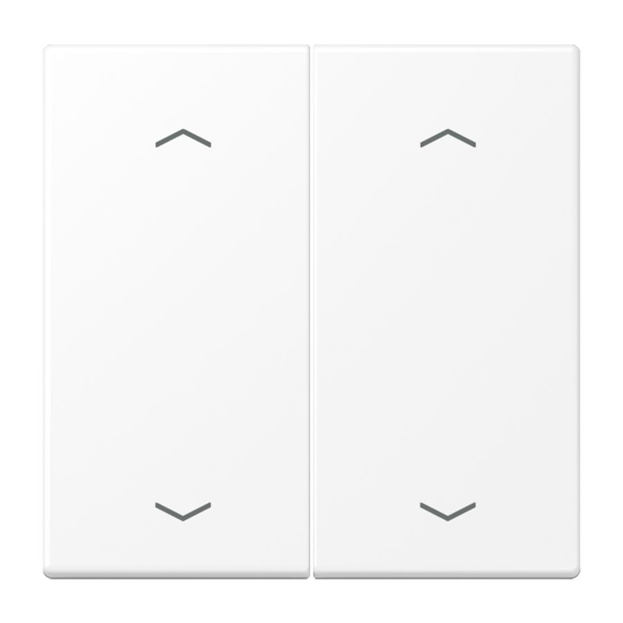 Wip LS990 matwt met pijl v.KNX F10 taster 2voudig