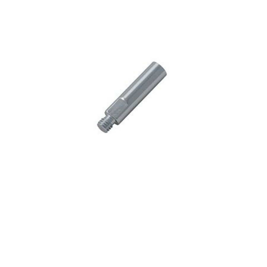 Verlengspindel inbouw chroom