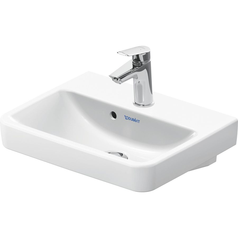 DURAVIT NO.1 #074345 fontein 450mm wit met kraangat met overloop