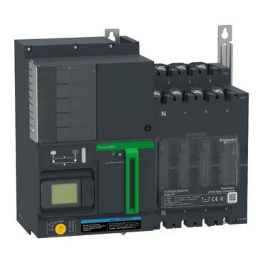 200A 400V 4P LCD frame 250A TransferPact Active Automatic