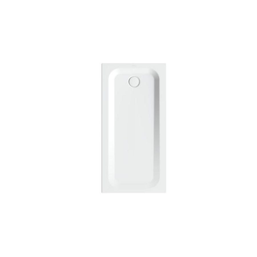 Douchebak geglazuurd staal BetteUltra 1500x750x35mm wit AS antislip Sense afvoer Ø90mm