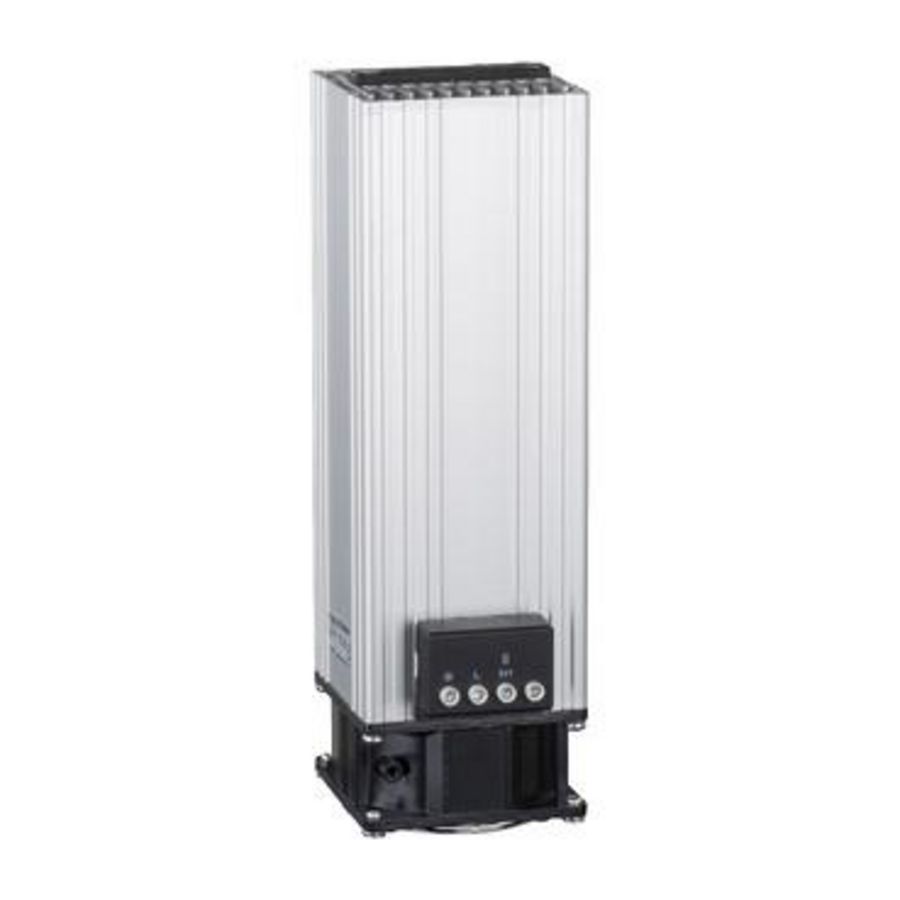 Verwarmingselement ventilator 200W 230V Aluminium ClimaSys