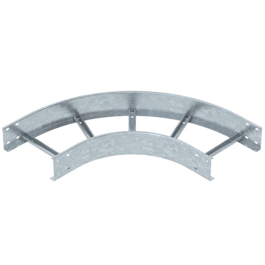 90gr. Bocht/hoekstuk kabelladder 110x300 Staal thermisch ver
