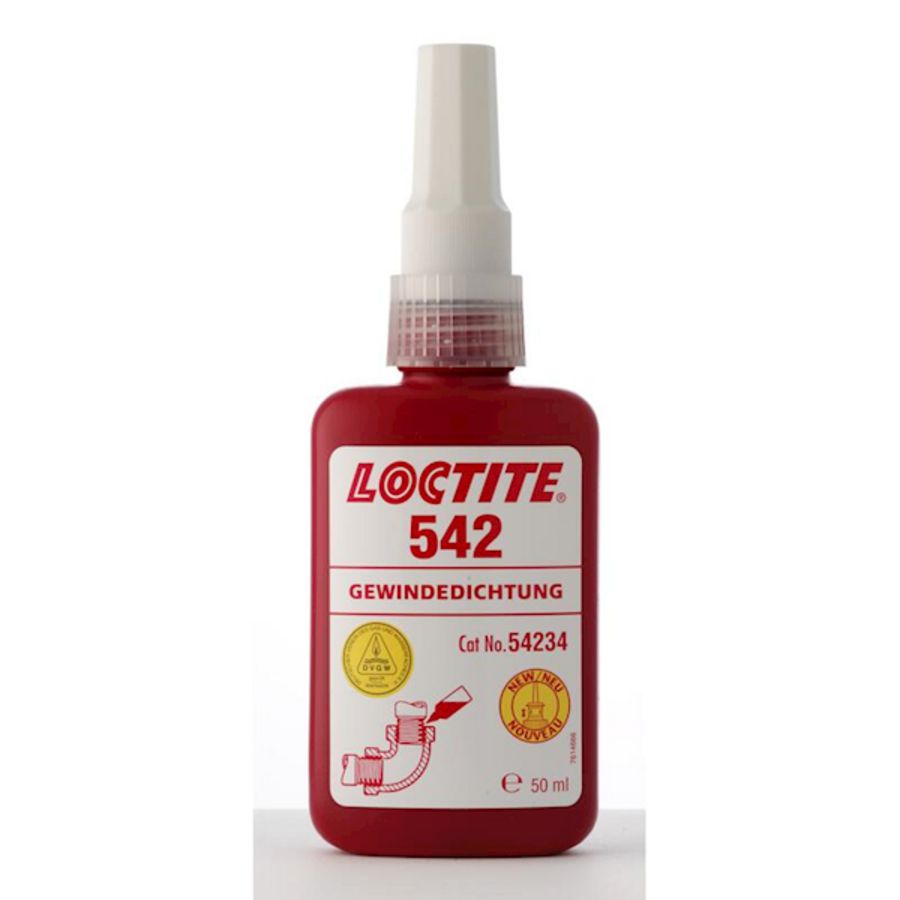 Schroefdraadafdichting Loctite 542 flacon a 50ml VVE=12