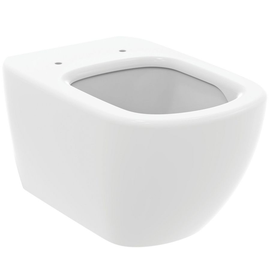 Wandcloset TESI Aquablade 530mm blinde bevestiging silk white (excl. zitting)