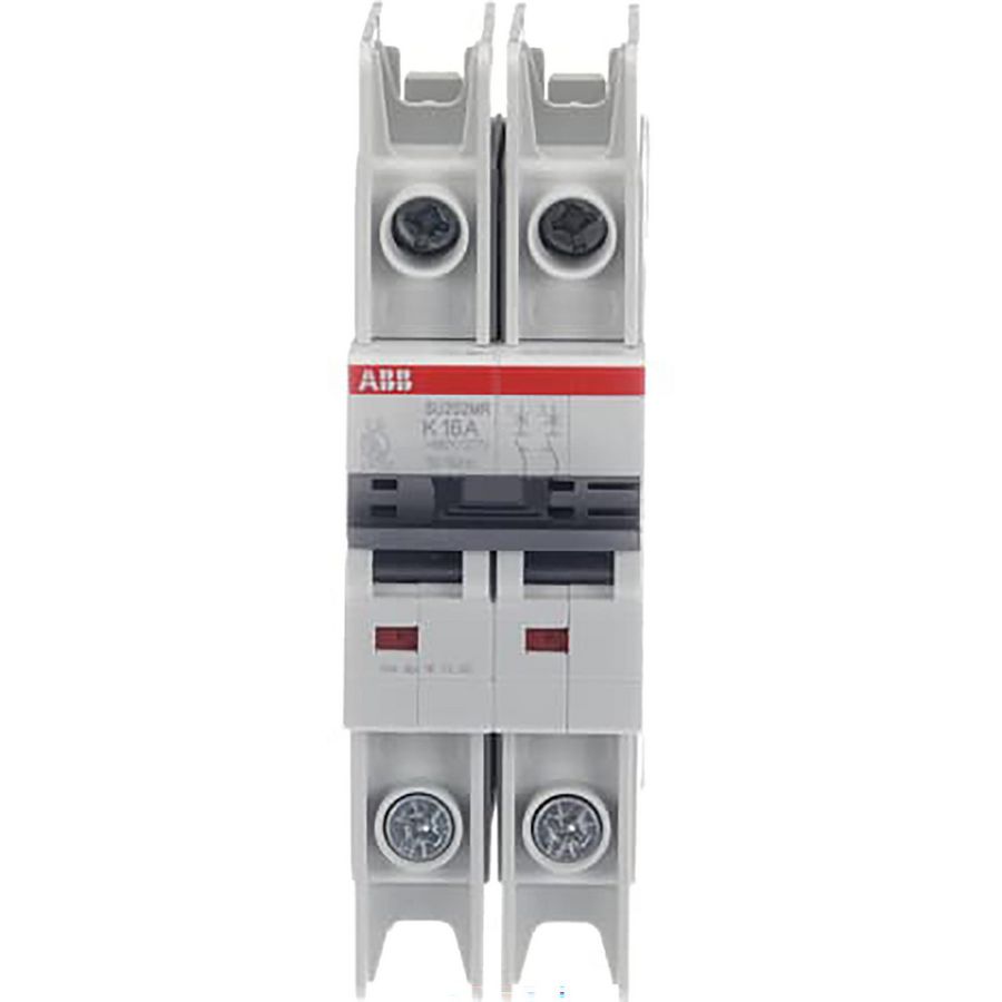 Installatieautomaat 16A 10kA ring tong, 2Polig, K-karakteristiek UL