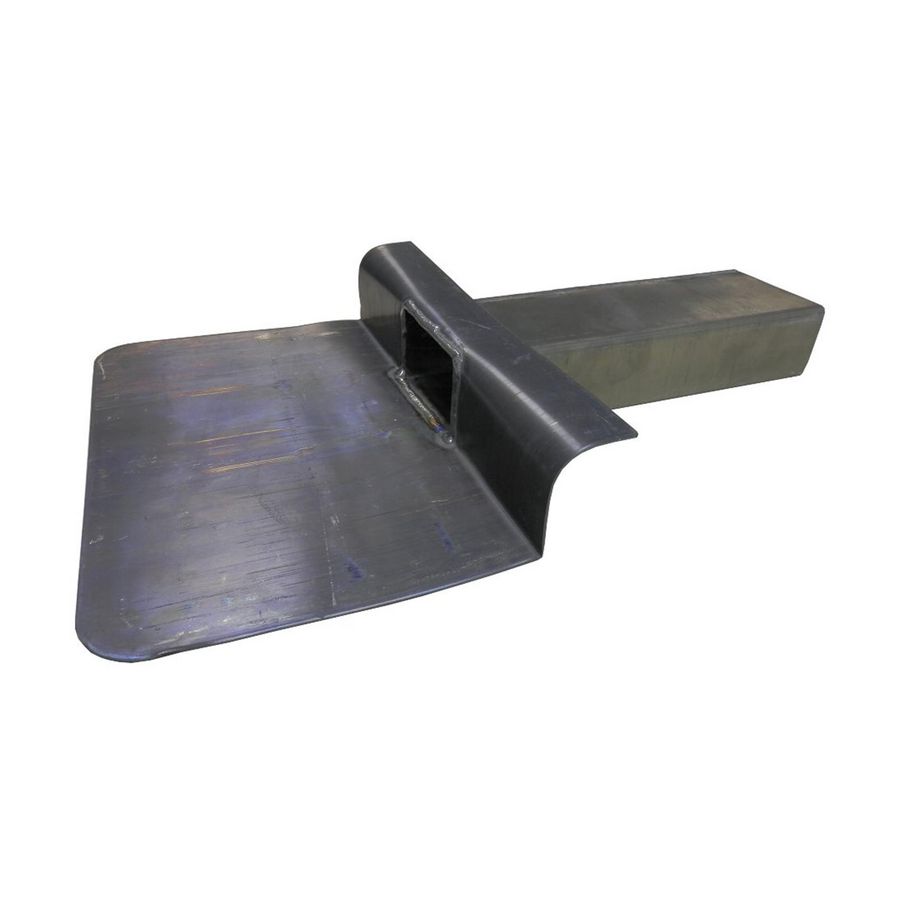 Loden kiezelbak code 25 60x80mm l=300mm 90° voorzien van primer