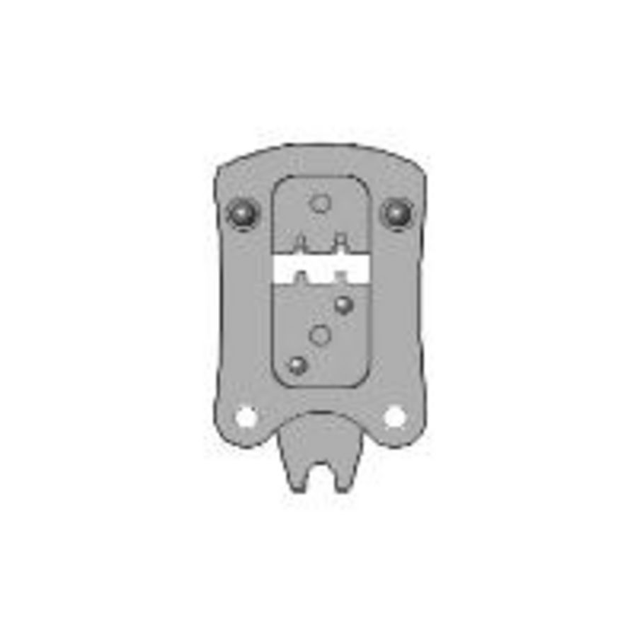 Matrijsset Male/Female Sub-D rondstekers CSV10