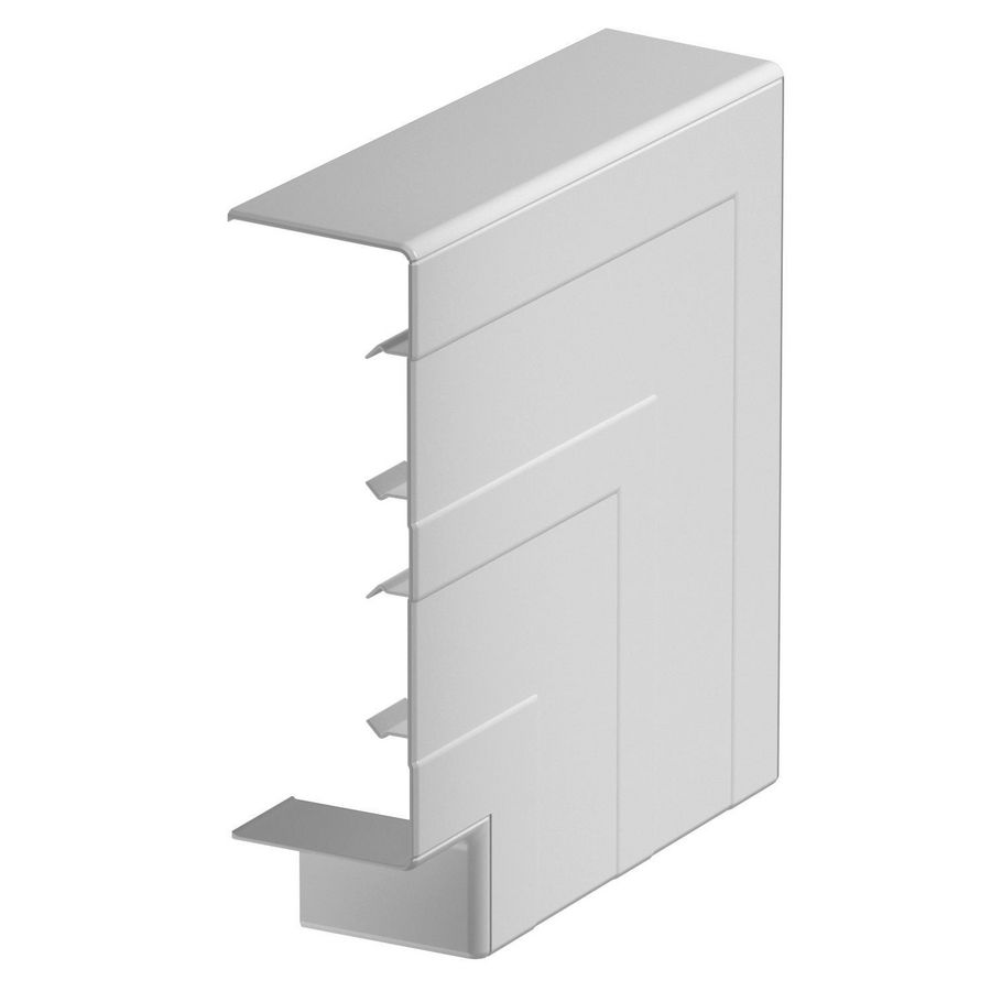 Flat angle hood fitting 207x207x56 polycarbonaat