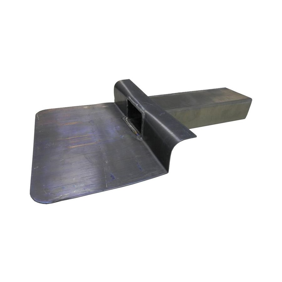 Loden kiezelbak code 25 60x100mm l=300mm 90° voorzien van primer