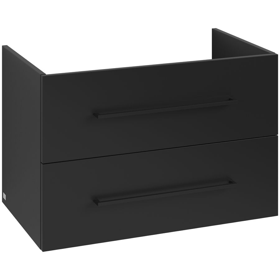 Wastafelonderkast Avento 780x514x484mm Volcano Black A89110VL