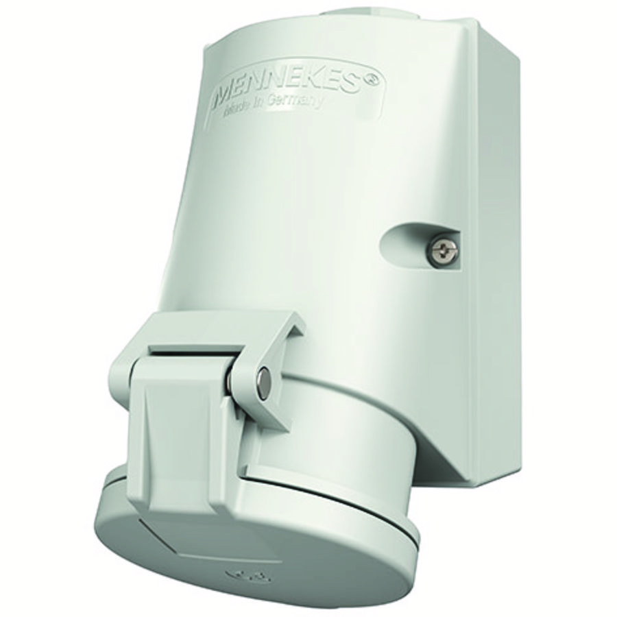 Wandcontactdoos 32A 4-polig  1H 50V IP44 2983A