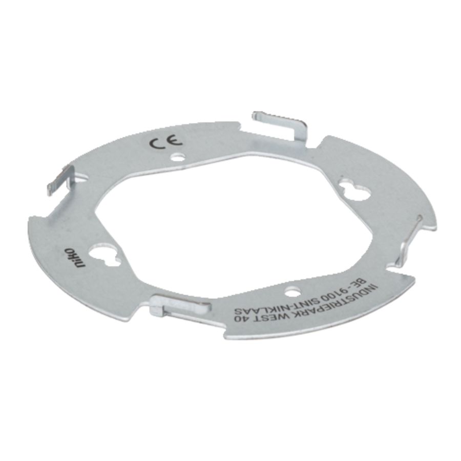 Conversiering P4XLR- en M4XLR-melders in inbouwdoos