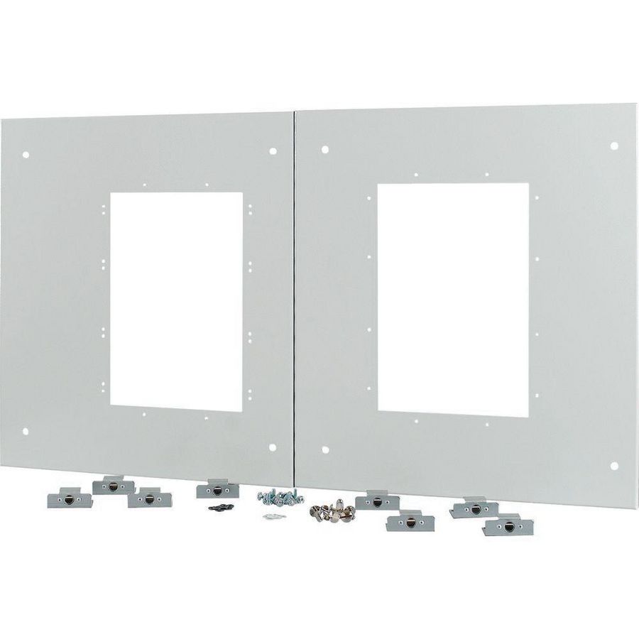 XT-XP Frontplaat voor 2x IZMX16 uitrijdbaar HxB=550x1000mm
