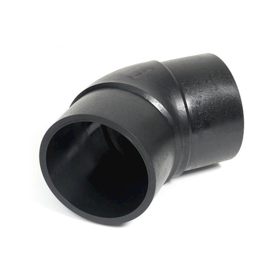 Kniekoppeling 22,5° ESM SMARTFUSE PE100 elektrolas 110mm