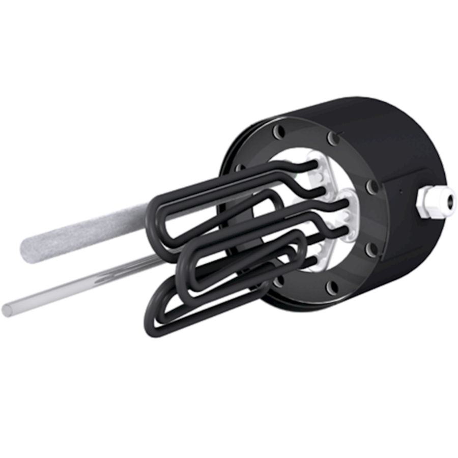 Flens met electr.verwarmingselem. EHF 10,1