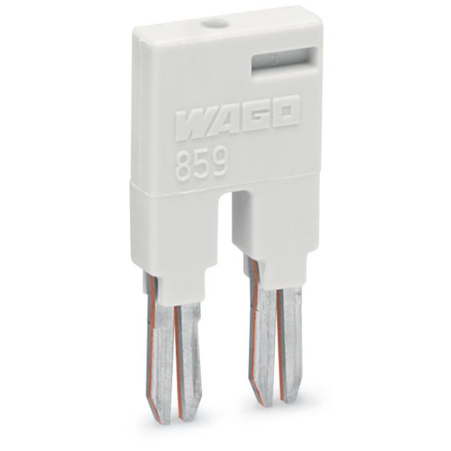 Brug brugschacht 2-voudig geel 859-402/000-029 VVE=25