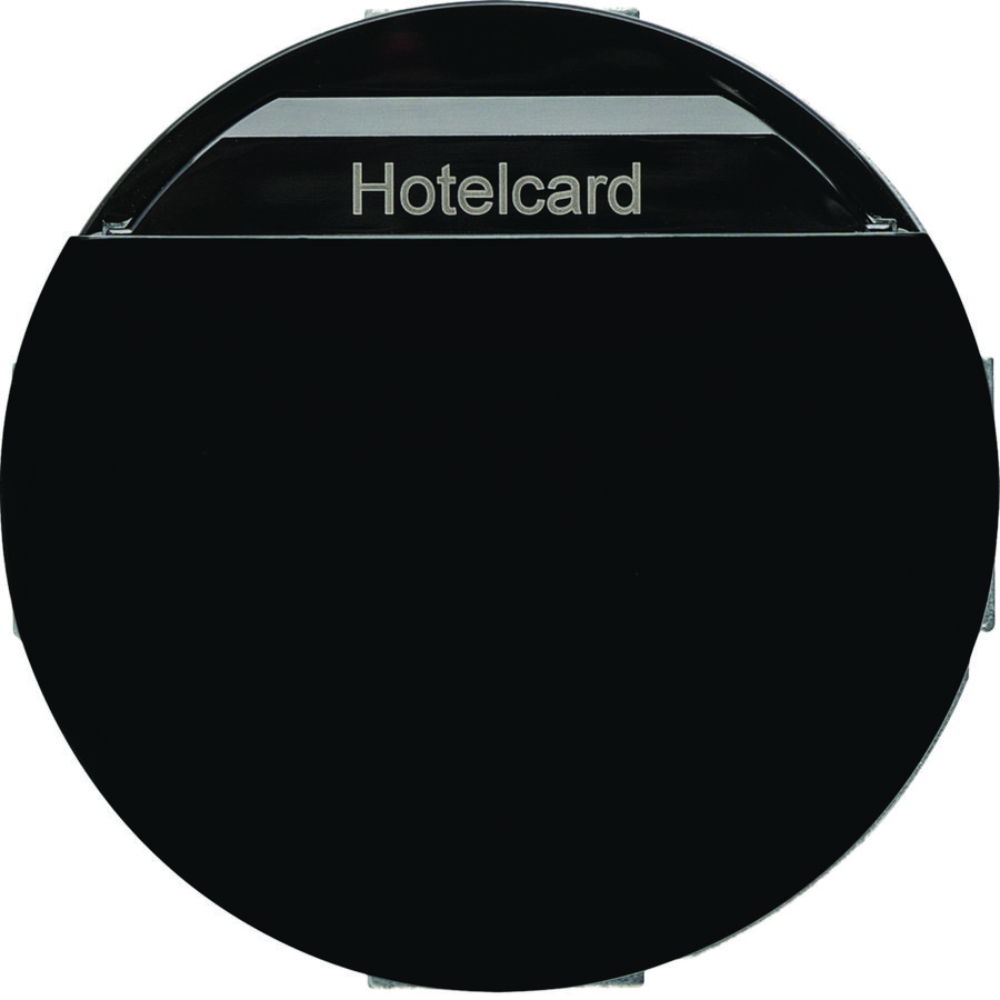 Hotelkaart-relaisschakelaar Serie R.classic zwart