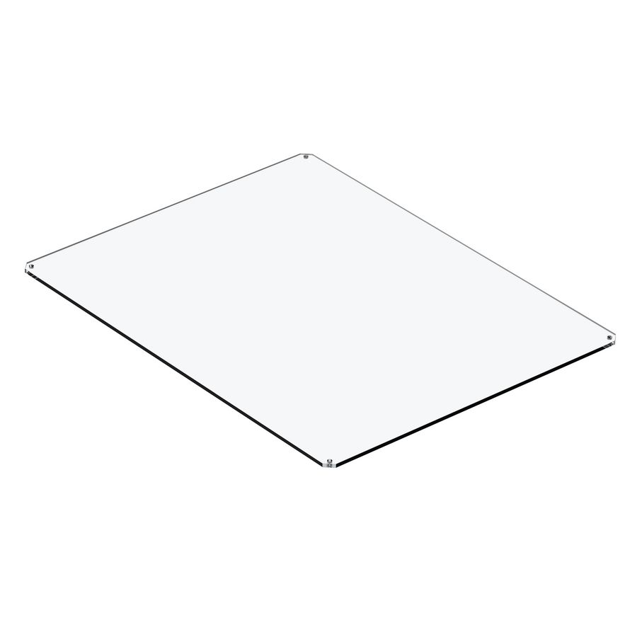 Montageplaat frame transparant