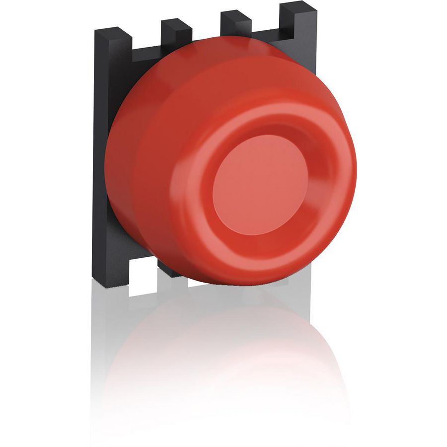 Drukknop 30mm rood