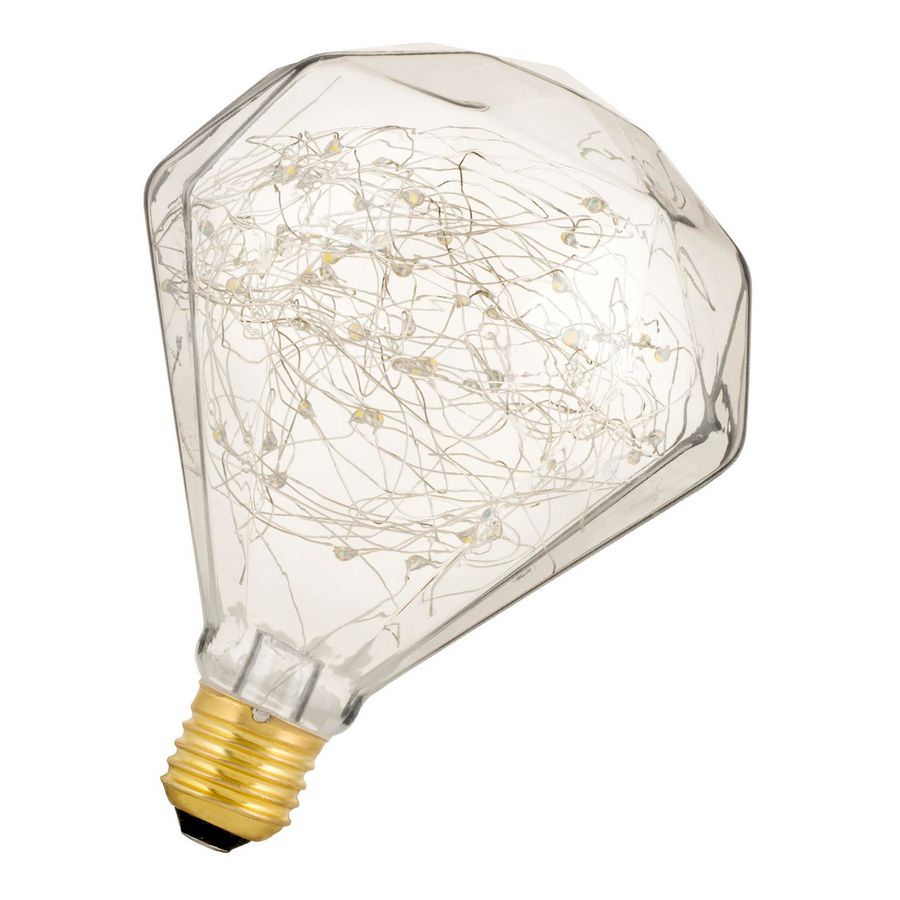 LED-lamp Wireled Diamant E27 1.5W 80lm 2500K helder