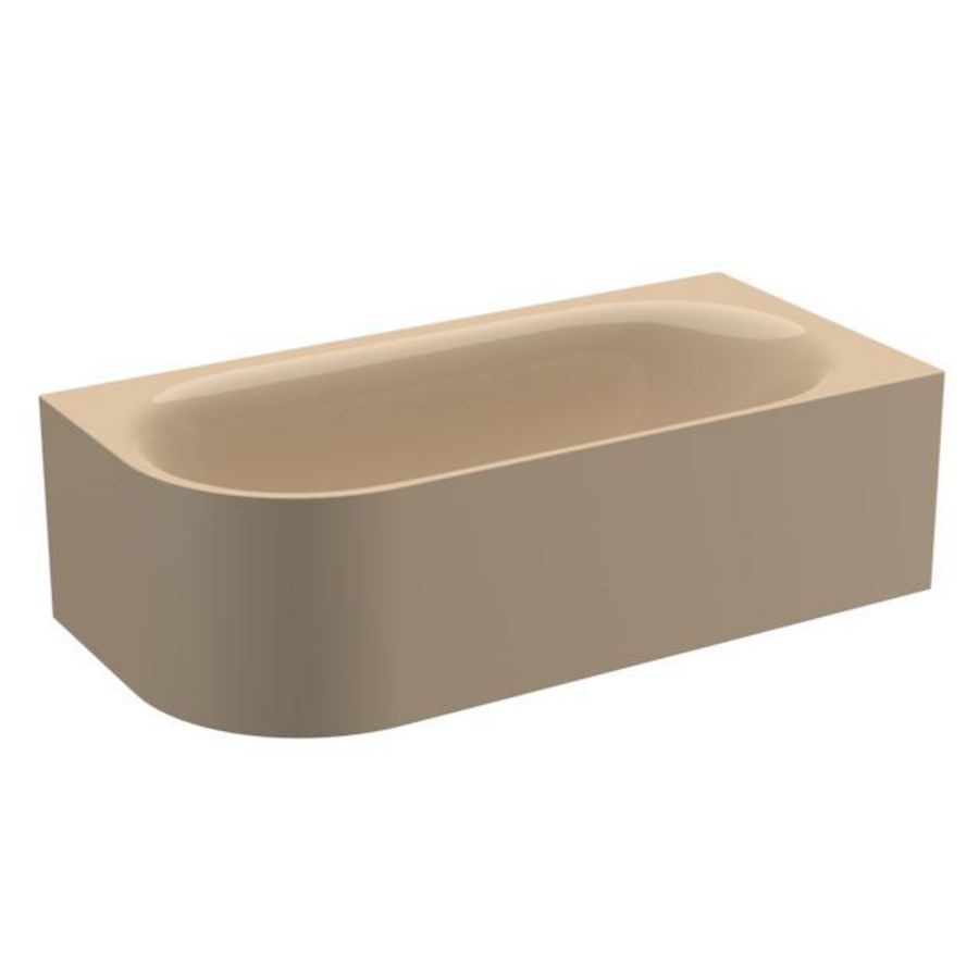 Bad BetteLux Oval V Silhouette 1950×950mm Bahama beige