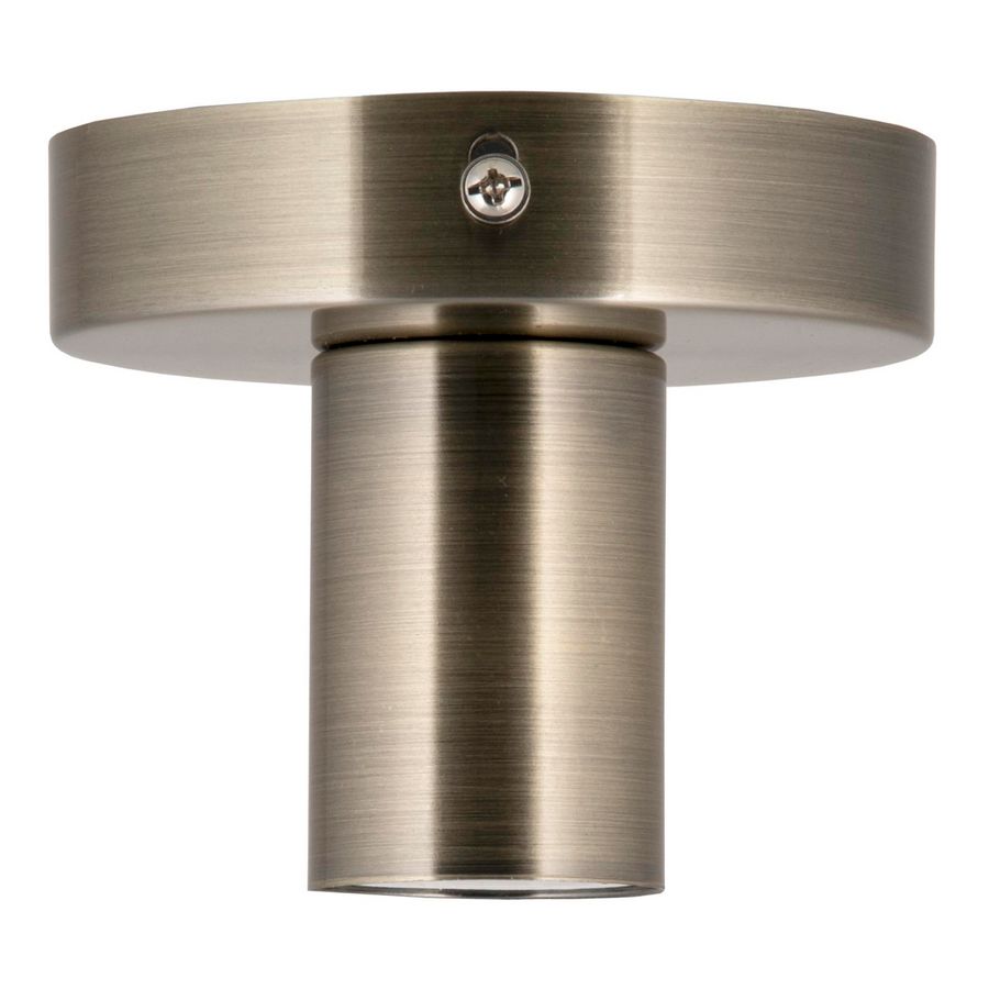 Plafond/Wandlamp metaal S E27 85x100mm CLII Antiek Brons