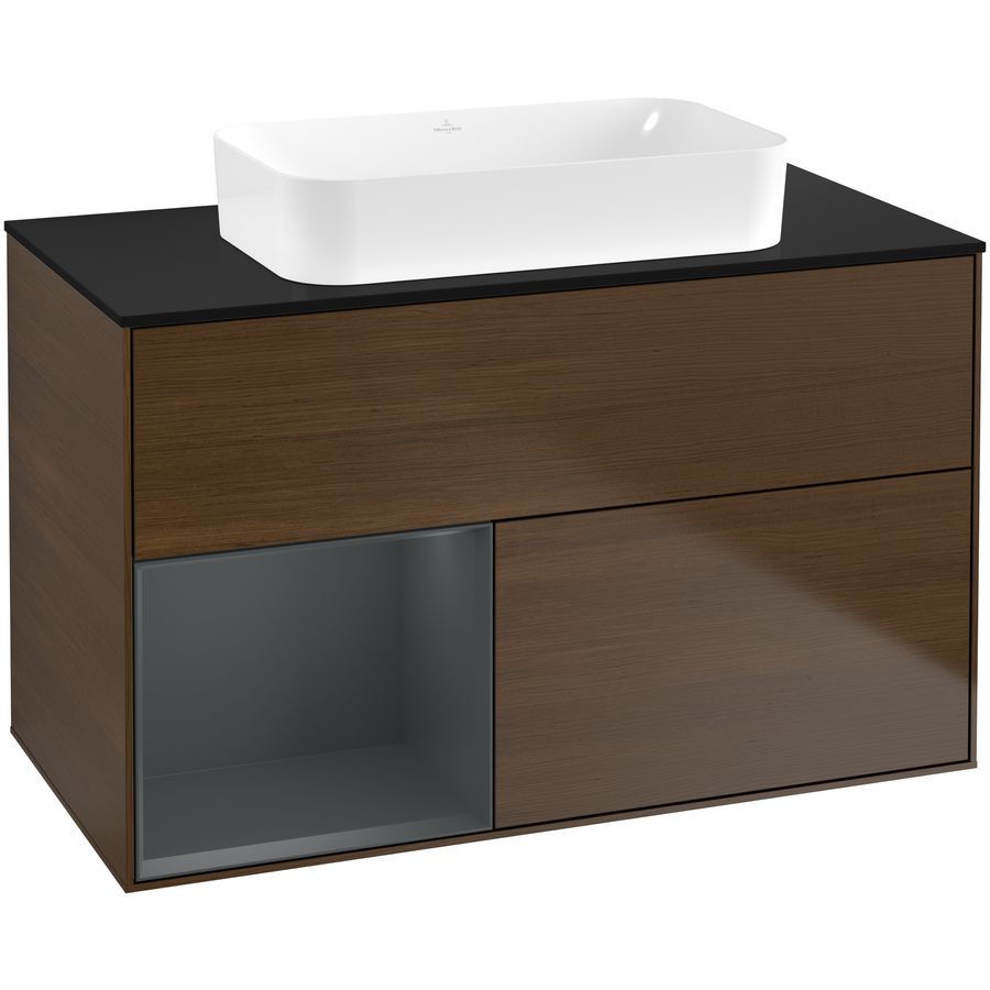 Wastafelonderkast Finion 1000x603x501mm W.Veneer F652HGGN