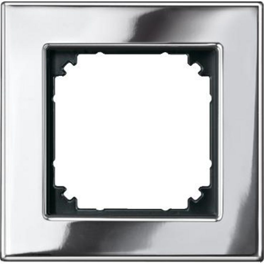 Afdekraam M-Elegance 1-voudig Metaal Chroom Systeem M