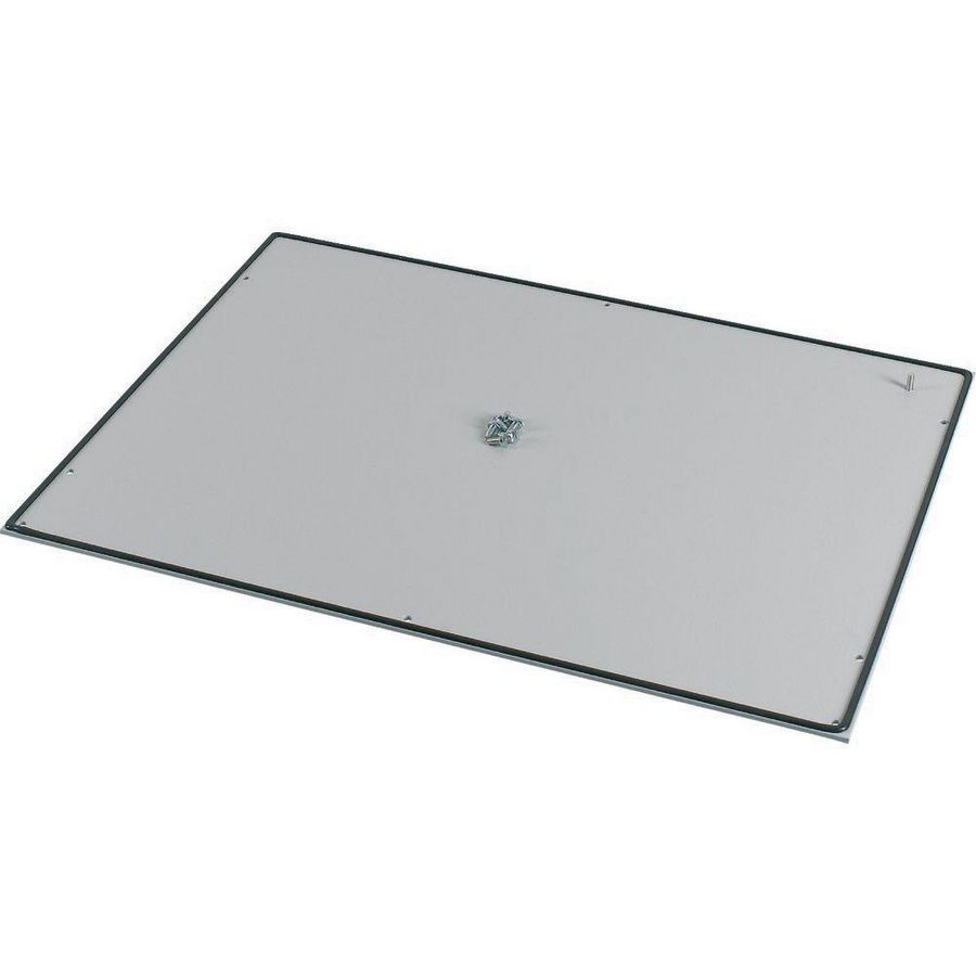 Dak- of bodemplaat aluminium 5mm gesloten IP55 BxD=800x600mm
