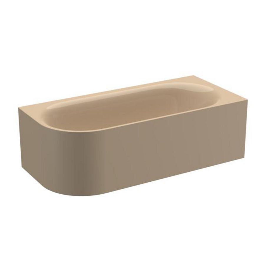 Bad BetteLux Oval V Silhouette 1850×850mm Bahama beige