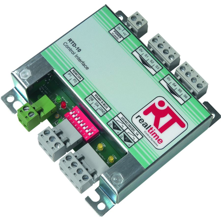 Besturingsprint Modbus, 0-10V, weerstand