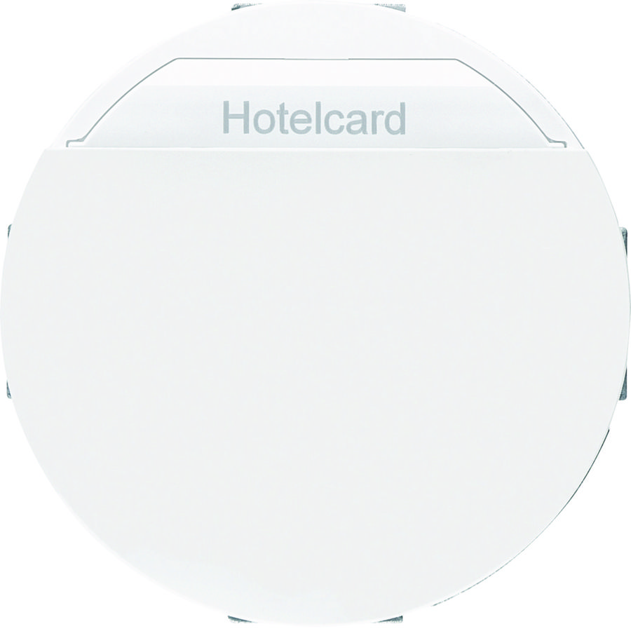 Hotelkaart-relaisschakelaar Serie R.classic polarwit