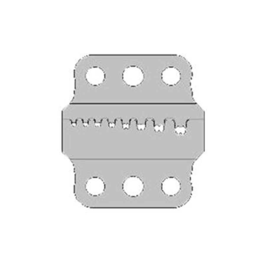 Matrijs voor krimpmachine adereindhulzen 0,14-2,5mm²