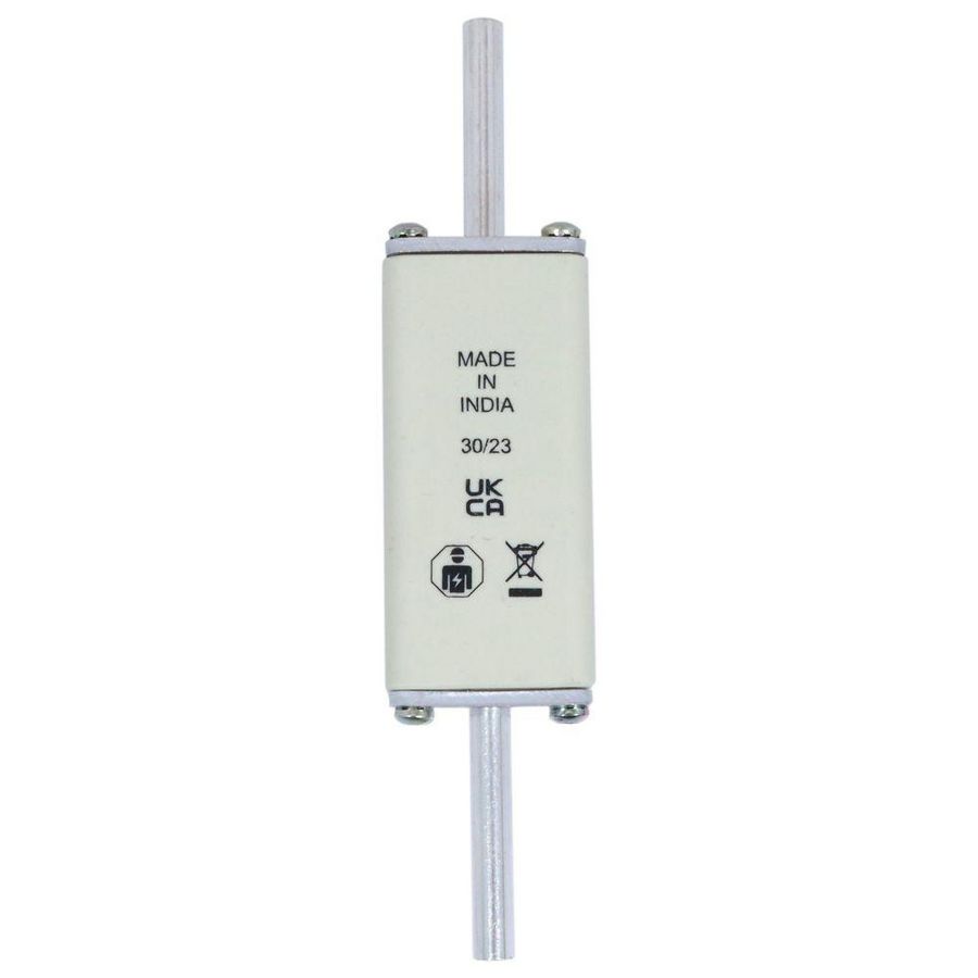 Zekering laagsp. 100A AC 500V NH01 gL/gG dubbele mel VVE=3