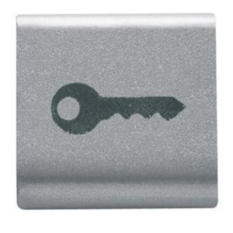 UITWISSELBARE DRUKKNOP-22 X 22 mm-SLEUTEL-TITANIUM-C VVE=4