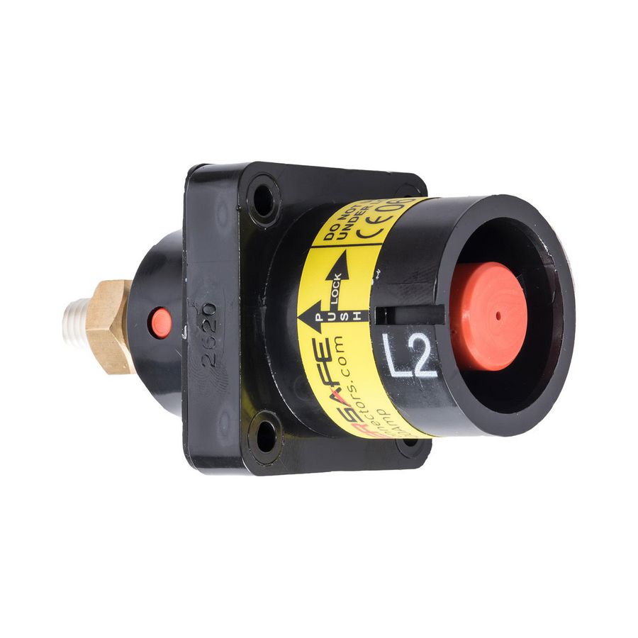 Powersafe Panel Source 800A L2 zwart T8 eind M12