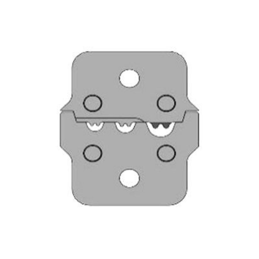 Matrijs voor krimpmachines perskabelschoenen 0,25-6mm² W