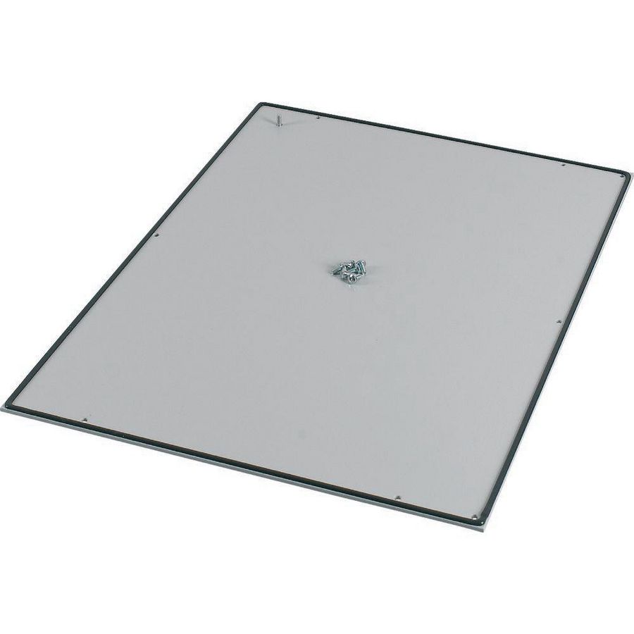 Dak- of bodemplaat aluminium 5mm gesloten IP55 BxD=600x800mm